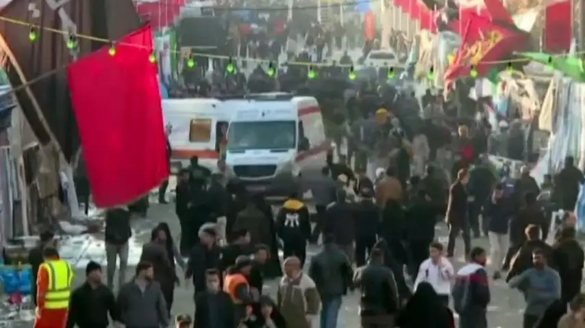Dozens killed in Iran after explosions at general's memorial ceremony